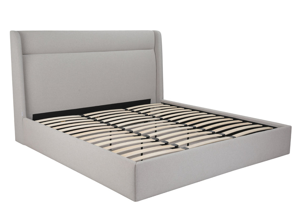 Whiteline Modern Living Tokyo Bed King - BK1926F-LGRY