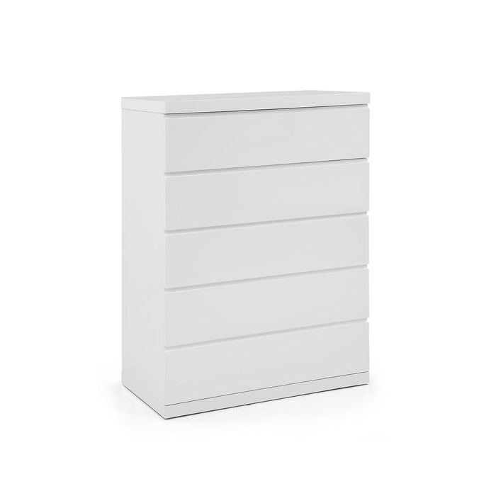 Whiteline Mods - White  Anna Chest of Drawers CD1207 - PrimeFair