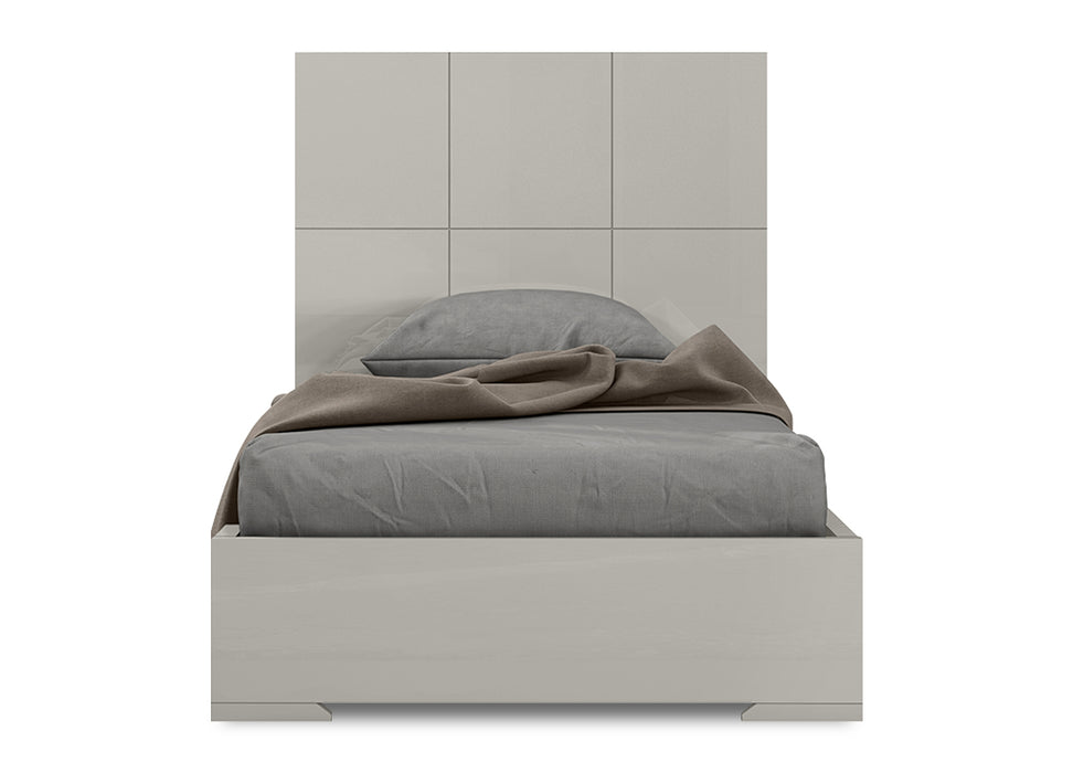 Whiteline Modern Living White Anna Twin Bed - BT1207