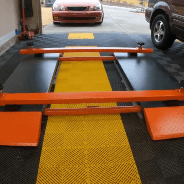 Katool KT-X85 8,000 lb Electric Mid-Rise Scissor Lift — Garage Car Lift