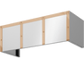 ZEPHYR Duct Cover Banding Kit, 36in x 12in, Polished Copper Finish (BKDC13612APC)