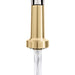 ZLINE Autograph Edition Apollo Pull Down Spring Single Handle Kitchen Faucet in Brushed Nickel and Champagne Bronze (APL-KF-ZBNCB)