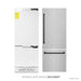 ZLINE Autograph Edition 30 in. 16.1 cu. ft. Built-In Bottom Freezer Refrigerator with Water Dispenser and Ice Maker in Satin Stainless Steel with Matte Black Accents (RBIVZ-SN-30-MB)