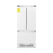ZLINE Autograph Edition 36 in. 19.6 cu. ft. Panel Ready French Door Built-In Bottom Freezer Refrigerator with Water Dispenser and Ice Maker with Polished Gold Accents (RBIVZ-36-G)