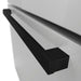 ZLINE Autograph Edition 36 in. 28.9 cu. ft. Standard-Depth French Door External Water Dispenser Refrigerator with Dual Ice Maker in Fingerprint-Resistant Stainless Steel and Matte Black Modern Handles (RSMZ-W-36-FMB)