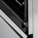 ZLINE Autograph Edition 36 in. 4.6 cu. ft. Legacy Dual Fuel Range with 6 Burner Gas Cooktop and Electric Convection Oven in Satin Stainless Steel and Polished Gold Accents (RASZ-SN-36-G)