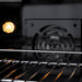ZLINE Autograph Edition 48 in. 6.7 cu. ft. Paramount Double Oven Dual Fuel Range with 8 Burner Gas Cooktop in Stainless Steel and Polished Gold Accents (SDRZ-48-G)