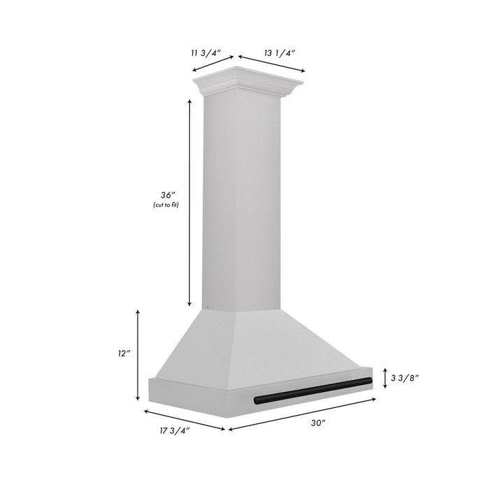 ZLINE KB4SNZ-30-MB range hood