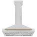 ZLINE Autograph Edition 36 in. Convertible Satin Stainless Steel Wall Mount Range Hood with Accent Handle (KB4SNZ-36)
