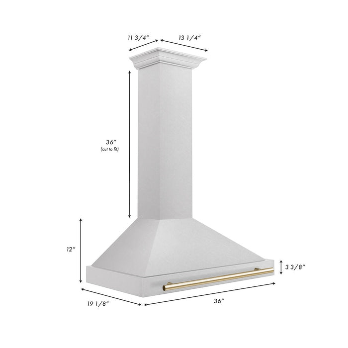ZLINE KB4SNZ-36-G range hood