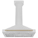 ZLINE Autograph Edition 36 in. Convertible Satin Stainless Steel Wall Mount Range Hood with Accent Handle (KB4SNZ-36)