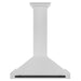 ZLINE Autograph Edition 36 in. Convertible Satin Stainless Steel Wall Mount Range Hood with Accent Handle (KB4SNZ-36)