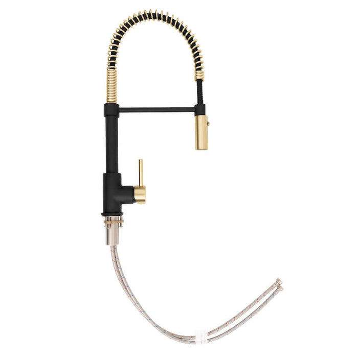 ZLINE Autograph Edition Sierra Pull Down Spring Single Handle Kitchen Faucet with Color Options (SRA-KF-Z)