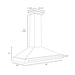 ZLINE Autograph Edition 48 in. Black Stainless Steel Wall Mount Range Hood with Accent Handle (BSKB4Z-48)