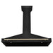 ZLINE Autograph Edition 48 in. Black Stainless Steel Wall Mount Range Hood with Accent Handle (BSKB4Z-48)