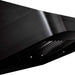 ZLINE 600 CFM Ducted Under Cabinet Range Hood in Black Stainless Steel with Size Options (BS623)