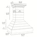 ZLINE 365CC-36 range hood