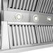 ZLINE Wooden Wall Mount Range Hood in Rustic Bright White Finish with Size Options (355WW)