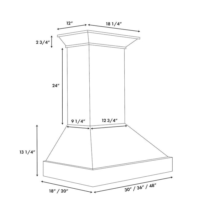 ZLINE KBWW-36 range hood