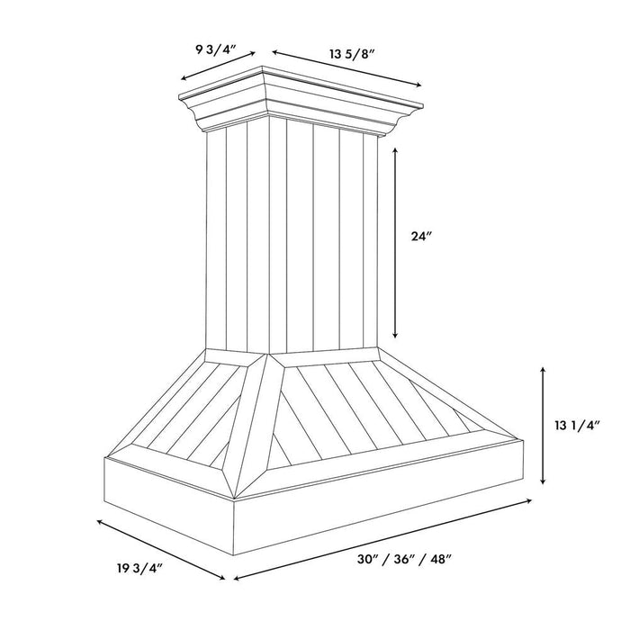 ZLINE KPWW-36 range hood