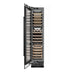 ZLINE 18 in. 9.0 cu. ft. Triple Zone 68 Bottle Left Hinge Column Wine Cooler in Black Stainless Steel (RCWVL-BS-18)