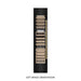 ZLINE Autograph Edition 18 in. 9.0 cu. ft. Triple Zone 68 Bottle Left Hinge Column Wine Cooler in Black Stainless Steel with Polished Gold Accents (RCWVLZ-BS-18-G)