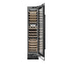 ZLINE 18 in. 9.0 cu. ft. Triple Zone 68 Bottle Right Hinge Column Wine Cooler in Black Stainless Steel (RCWVR-BS-18)