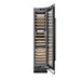 ZLINE 18 in. 9.0 cu. ft. Triple Zone 68 Bottle Right Hinge Column Wine Cooler in Black Stainless Steel (RCWVR-BS-18)