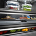 ZLINE 30 in. 16.1 cu. ft. Built-In Bottom Freezer Refrigerator with Water Dispenser and Ice Maker in Black Stainless Steel with Graphite Gray Interior (GRBIV-BS-30)