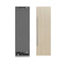 ZLINE 24 in. 12.5 cu. ft. Panel Ready Column Refrigerator with Graphite Gray Interior (RBCRV-24)