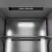 ZLINE Autograph Edition 24 in. 12.5 cu. ft. Panel Ready Column Refrigerator with Graphite Gray Interior and Champagne Bronze Accents (RBCRVZ-24-CB)