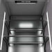 ZLINE Autograph Edition 30 in. 16.7 cu. ft. Panel Ready Column Refrigerator with Graphite Gray Interior and Matte Black Accents (RBCRVZ-30-MB)