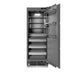 ZLINE Autograph Edition 30 in. 16.7 cu. ft. Panel Ready Column Refrigerator with Graphite Gray Interior and Matte Black Accents (RBCRVZ-30-MB)
