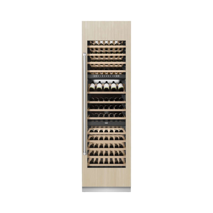 ZLINE 24 in. 12.4 cu. ft. Triple Zone 100 Bottle Panel Ready Column Wine Cooler (RBCWV-24)
