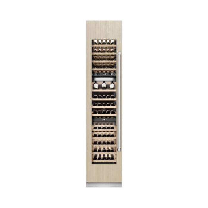 ZLINE 18 in. 9.0 cu. ft. Triple Zone 68 Bottle Panel Ready Left Hinge Column Wine Cooler (RBCWVL-18)