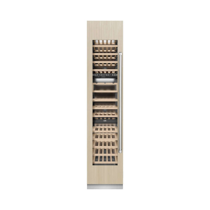 ZLINE 18 in. 9.0 cu. ft. Triple Zone 68 Bottle Panel Ready Left Hinge Column Wine Cooler (RBCWVL-18)