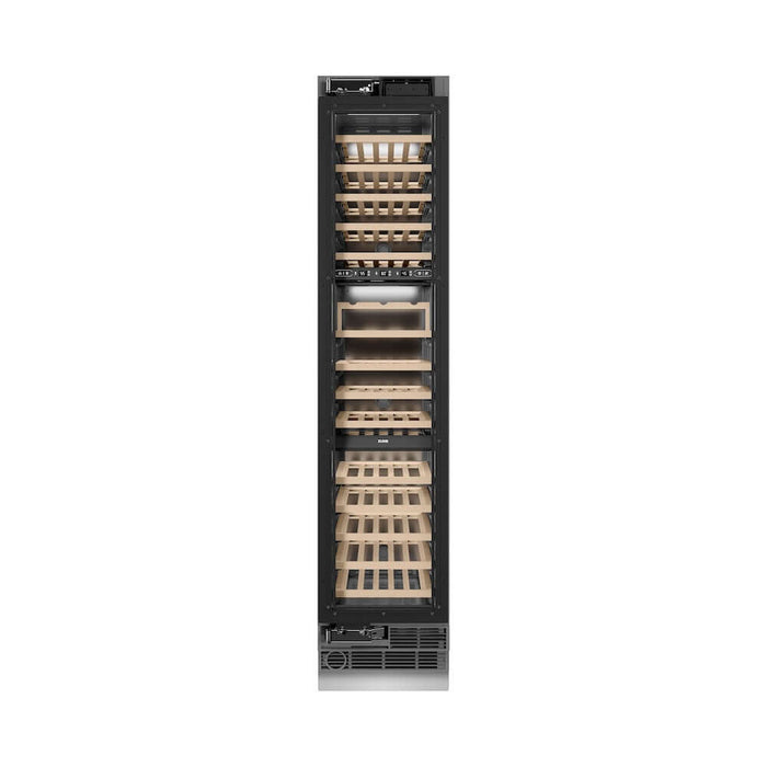 ZLINE 18 in. 9.0 cu. ft. Triple Zone 68 Bottle Panel Ready Left Hinge Column Wine Cooler (RBCWVL-18)