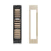 ZLINE Autograph Edition 18 in. 9.0 cu. ft. Triple Zone 68 Bottle Panel Ready Left Hinge Column Wine Cooler with Polished Gold Accents (RBCWVLZ-18-G)