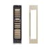 ZLINE Autograph Edition 18 in. 9.0 cu. ft. Triple Zone 68 Bottle Panel Ready Right Hinge Column Wine Cooler with Polished Gold Accents (RBCWVRZ-18-G)