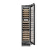 ZLINE Autograph Edition 18 in. 9.0 cu. ft. Triple Zone 68 Bottle Panel Ready Right Hinge Column Wine Cooler with Matte Black Accents (RBCWVRZ-18-MB)