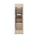 ZLINE Autograph Edition 24 in. 12.4 cu. ft. Triple Zone 100 Bottle Panel Ready Column Wine Cooler with Polished Gold Accents (RBCWVZ-24-G)