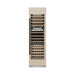 ZLINE Autograph Edition 24 in. 12.4 cu. ft. Triple Zone 100 Bottle Panel Ready Column Wine Cooler with Matte Black Accents (RBCWVZ-24-MB)