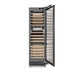 ZLINE Autograph Edition 24 in. 12.4 cu. ft. Triple Zone 100 Bottle Panel Ready Column Wine Cooler with Matte Black Accents (RBCWVZ-24-MB)