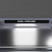 ZLINE Autograph Edition 60 in. 32.2 cu. ft. French Door Built-In Bottom Freezer Refrigerator with Water Dispenser and Ice Maker in Satin Stainless Steel with Graphite Gray Interior and Champagne Bronze Accents (GRBIVZ-SN-60-CB)