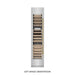 ZLINE Autograph Edition 18 in. 9.0 cu. ft. Triple Zone 68 Bottle Left Hinge Column Wine Cooler in Stainless Steel with Champagne Bronze Accents (RCWVLZ-30418-CB)