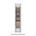 ZLINE 18 in. 9.0 cu. ft. Triple Zone 68 Bottle Right Hinge Column Wine Cooler in Stainless Steel (RCWVR-304-18)