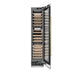 ZLINE Autograph Edition 18 in. 9.0 cu. ft. Triple Zone 68 Bottle Right Hinge Column Wine Cooler in Stainless Steel with Polished Gold Accents (RCWVRZ-30418-G)