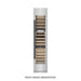 ZLINE Autograph Edition 18 in. 9.0 cu. ft. Triple Zone 68 Bottle Right Hinge Column Wine Cooler in Stainless Steel with Matte Black Accents (RCWVRZ-30418-MB)