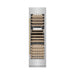 ZLINE Autograph Edition 24 in. 12.4 cu. ft. Triple Zone 100 Bottle Column Wine Cooler in Stainless Steel and Champagne Bronze Accents (RCWVZ-304-24-CB)