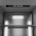 ZLINE Autograph Edition 24 in. 12.5 cu. ft. Column Refrigerator in White Matte with Graphite Gray Interior and Matte Black Accents (RCRVZ-WM-24-MB)